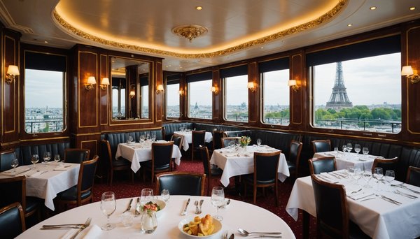 Déjeunez en beauté : découvrez le restaurant croisière paris
